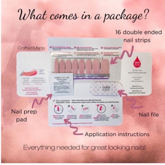 🎉3/$25  NEW Color Street Plaid About You Clear Overlay Black Retired Nail strips - Picture 11 of 12